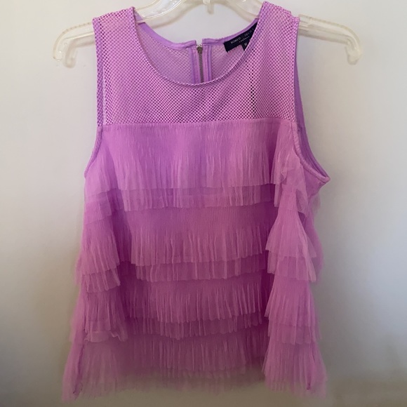 Romeo & Juliet Couture NWT purple blouse - Picture 3 of 4